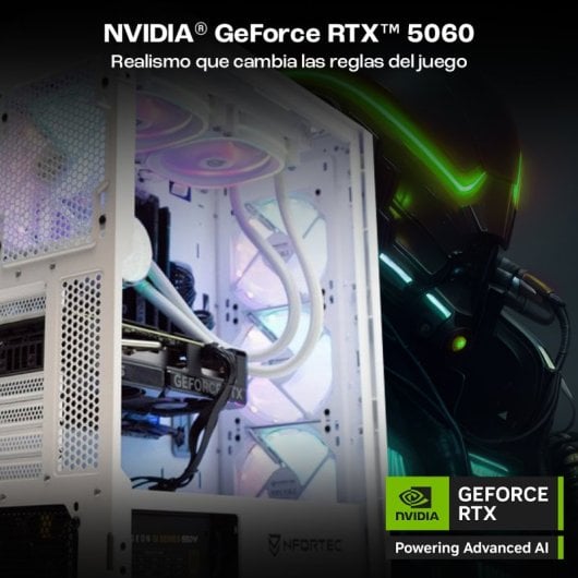 PcCom Ready Intel Core i7-14700KF / 32GB / 2TB SSD / RTX 5060 Blanco + Windows 11 Home