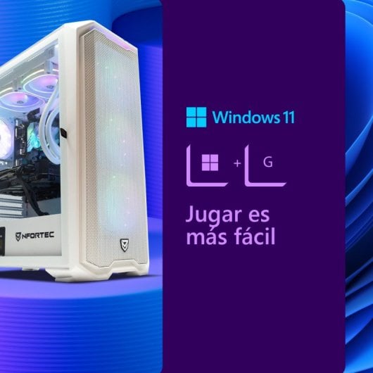 PcCom Ready Intel Core i7-14700KF / 32GB / 2TB SSD / RTX 5060 Blanco + Windows 11 Home