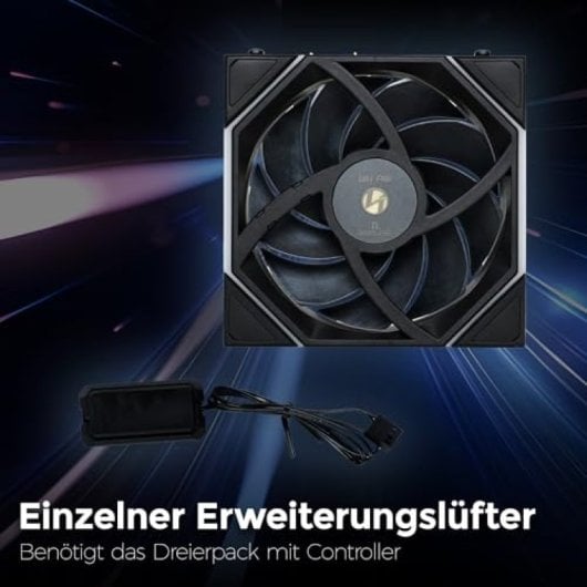 Lian Li Uni Fan TL Ventoinha 120mm Sem Cabos ARGB PWM Preta