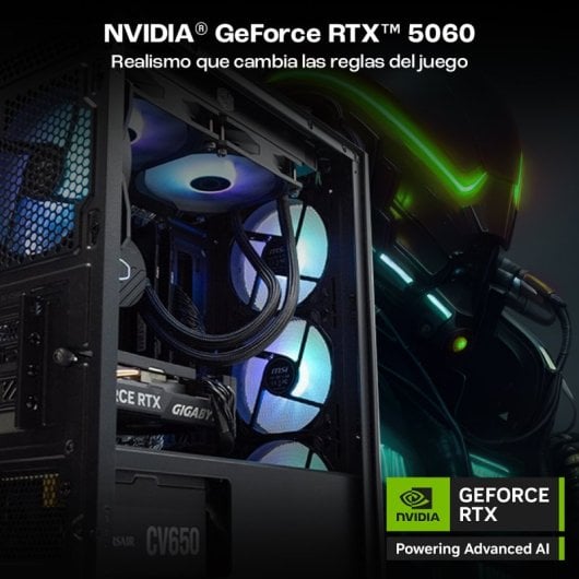 PcCom Ready AMD Ryzen 7 5800X / 32GB / 1TB SSD / RTX 5060
