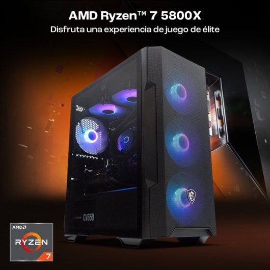 PcCom Ready AMD Ryzen 7 5800X / 32GB / 1TB SSD / RTX 5060