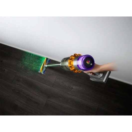 Aspirador sem fios Dyson V15 Detect Absolute 230AW, filtro HEPA, autonomia de 60 minutos, LCD