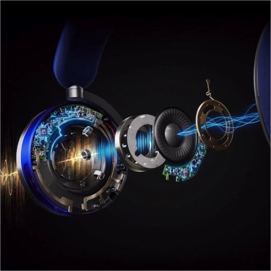 Casque sans fil Bluetooth 5.0 Dyson avec réduction du bruit et 11 microphones