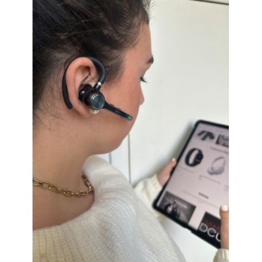 Auricolari wireless DCU Bluetooth 5.0 con doppio microfono e custodia di ricarica