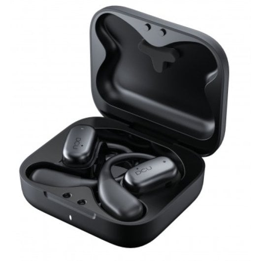 Casque Bluetooth ouvert Dcu Tecnologic Ows, noir