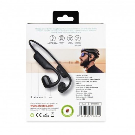 Casque sans fil Bluetooth 5.0 DCU avec conduction aérienne et multipoint