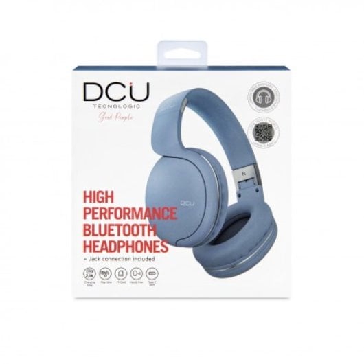 Casque sans fil Bluetooth v5.0 et filaire DCU avec radio FM et appels mains libres