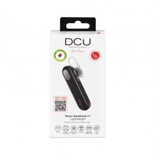 Auriculares DCU Tecnologic inalámbricos Bluetooth 5.3 ultraligeros con micrófono