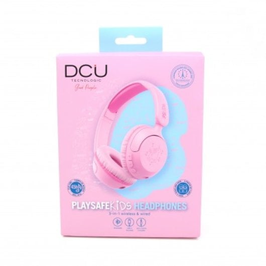 Auriculares DCU Tecnologic inalámbricos Bluetooth 3 en 1 con Cancelación de Ruido y micrófono