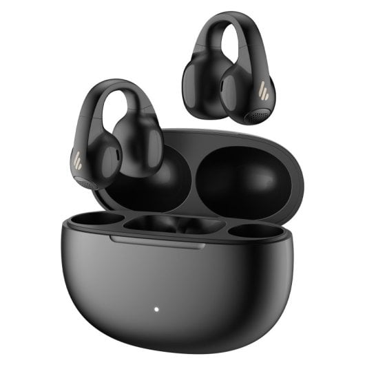 Edifier Audífonos Inalámbricos De Oído Abierto, 28 H Y Ip56, Color Negro
