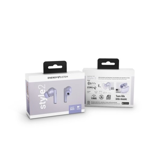 Auricolari Energy Sistem True Wireless Bluetooth con microfono e bassi potenti