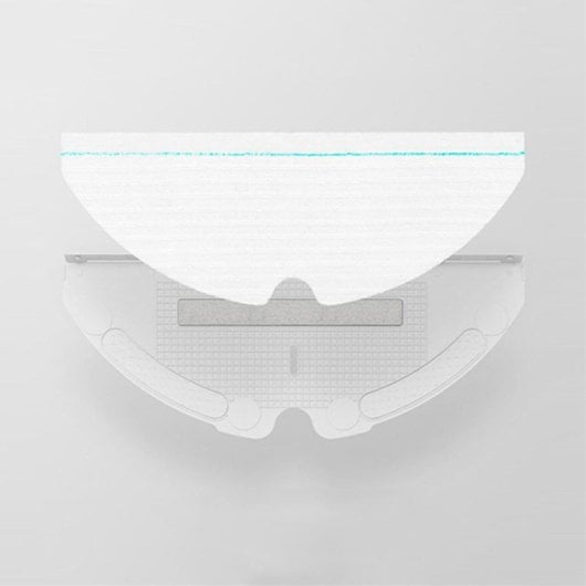 Chiffons durables et hautement absorbants pour aspirateur Roborock S6 YCXTB01RR, lot de 30 unités jetables