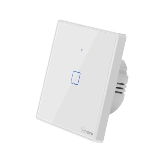 Interruptor inteligente Sonoff T2EU1C-TX WiFi RF 433MHz Táctil Sincronización Estado Acceso Compartido
