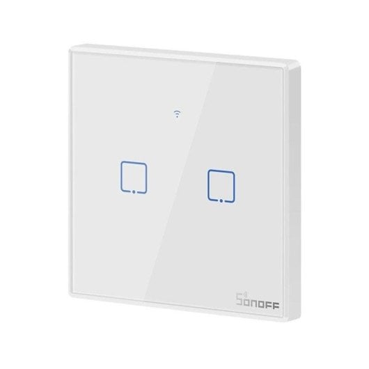 Interrupteur Intelligent Sonoff T2EU2C-RF RF433MHz Contrôle WiFi Alexa Google