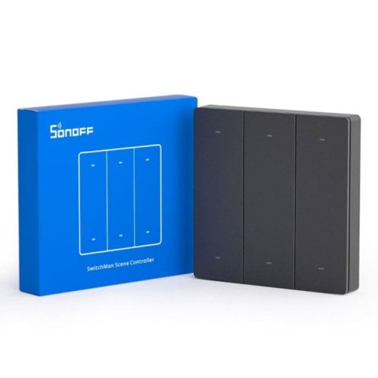 Interruptor inalámbrico Sonoff R5 6 botones programables eWeLink-Remote alcance 90m negro