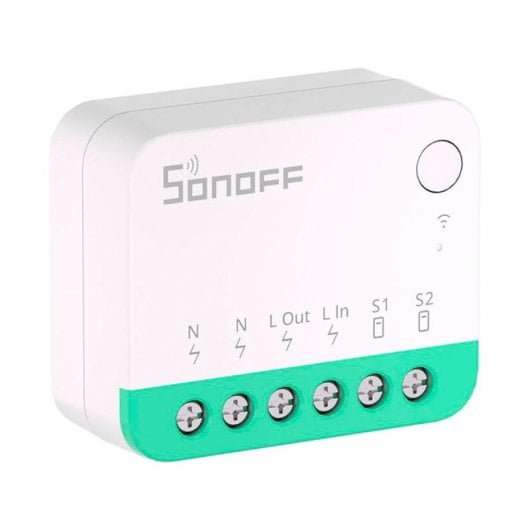 Interruptor inteligente Sonoff MINIR4M WiFi Matter Homekit Alexa Google Home Relé extraíble
