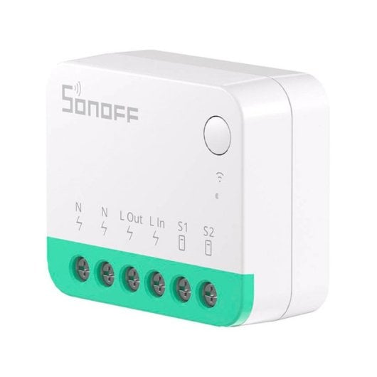 Interruptor inteligente Sonoff MINIR4M WiFi Matter Homekit Alexa Google Home Relé extraíble