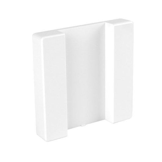 Support mural blanc Sonoff RM433, plastique durable, fixation par vis ou adhésif
