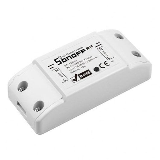 Sonoff RFR2 Wi-Fi RF 433 MHz Heimautomatisierungs-Relais-Fernbedienung, Alexa- und Google Home-Integration