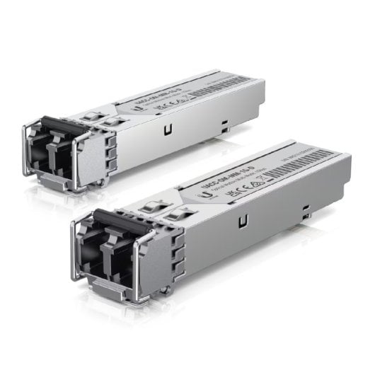 Transcetor Ubiquiti UACC-OM-MM-1G-D-20 SFP 1G Multimodo LC Duplex 20 Unidades 550m