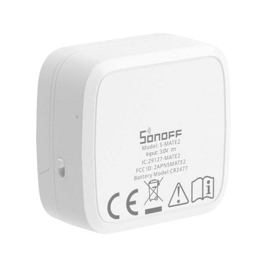 Interruptor inteligente Sonoff S-MATE2 3 canales multicanal ABS batería 5 años integración total