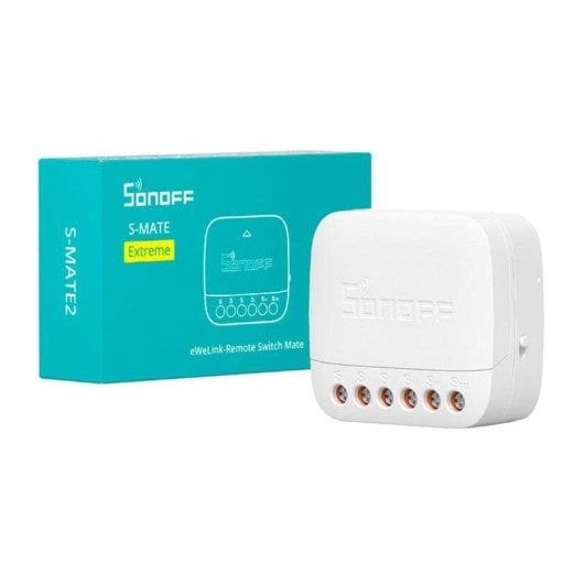 Relais Wi-Fi Sonoff S-MATE2 Contrôle de l’éclairage, Trois canaux, Encastrable