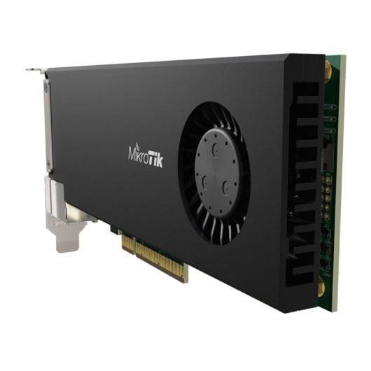 Placa de rede Mikrotik CCR2004-1G-2XS-PCIe PCI Express 25G SFP28 4GB RAM RouterOS v7