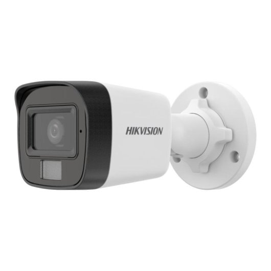 Cámara IP Hikvision DS-2CD1041G2-LIU 4MP 2.8mm PoE exterior IP67 con luz híbrida inteligente