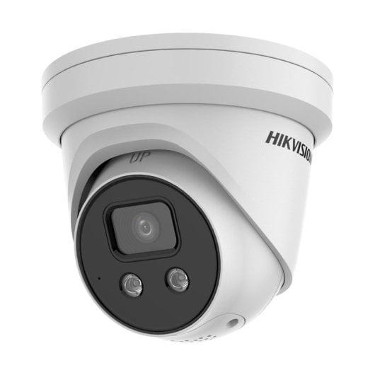 Cámara IP Hikvision DS-2CD2386G2-ISU/SL 8MP 4K AcuSense, luz estroboscópica y aviso acústico