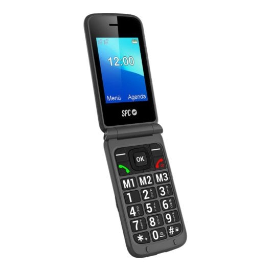Teléfono SPC Stella 3 4G VoLTE Botón SOS Teclas XL Volumen 103dB Base de carga