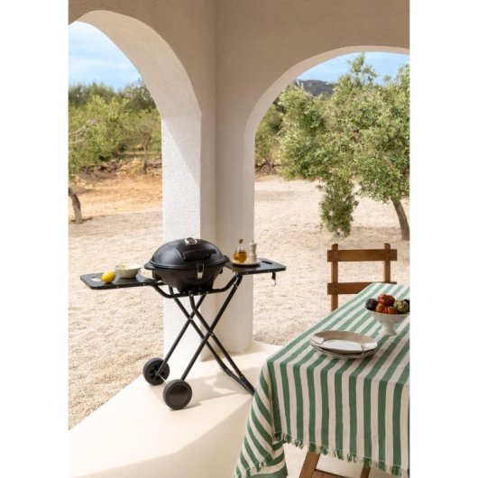 Barbacoa eléctrica Create Grill&Plancha extraíble, antiadherente, 5 niveles, plegable