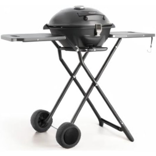 Barbacoa eléctrica Create Grill&Plancha extraíble, antiadherente, 5 niveles, plegable