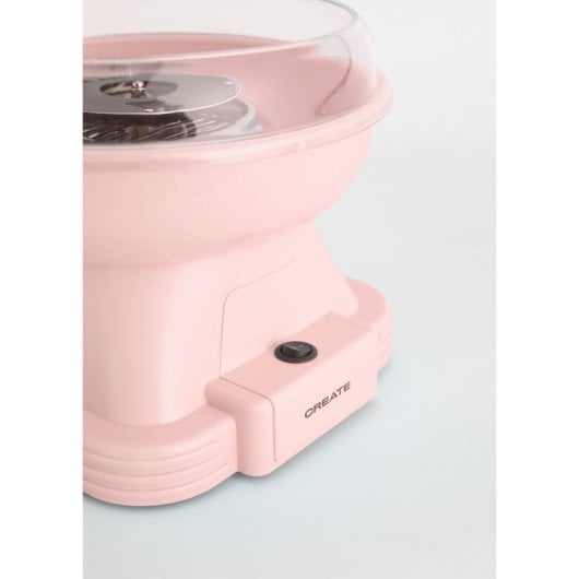 Algodonera CREATE Cotton Candy Maker Rosa 500W Base Antideslizante 1.2m CE RoHS