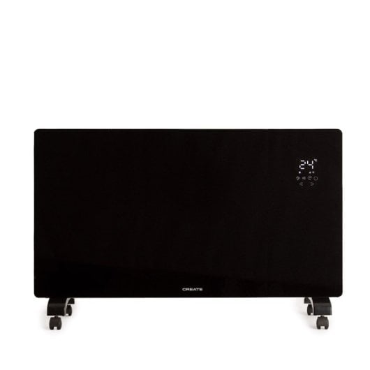 Convector de cristal templado Create Wifi, pantalla LED táctil, 3 potencias, IP24