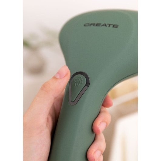 Plancha a vapor CREATE Compacta 1500W Salvia 2.2m Cable Flujo Continuo 15g/min