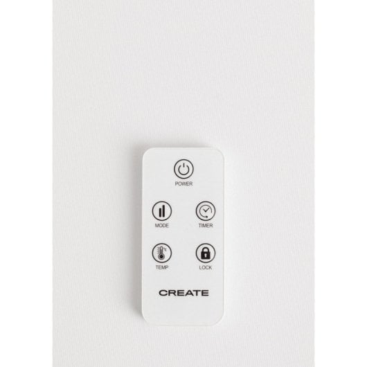 Toallero eléctrico Create PTC IPX4 500W/1500W WiFi Control Remoto Temporizador Aluminio