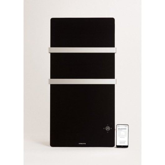 Toallero Eléctrico Create 600W IP24 WiFi Temporizador Cristal Termorresistente LED