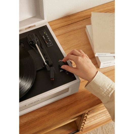 Tocadiscos Create Maletín Bluetooth Altavoces Integrados 6W Reproducción MP3 USB/SD