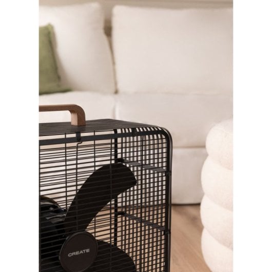 Ventilador Create 90W 3 Velocidades Acero Inoxidable 4 Aspas 5.7m³/s