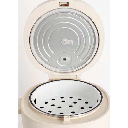 Arrocera Create programable 2L compacta, funciones vapor y mantener calor
