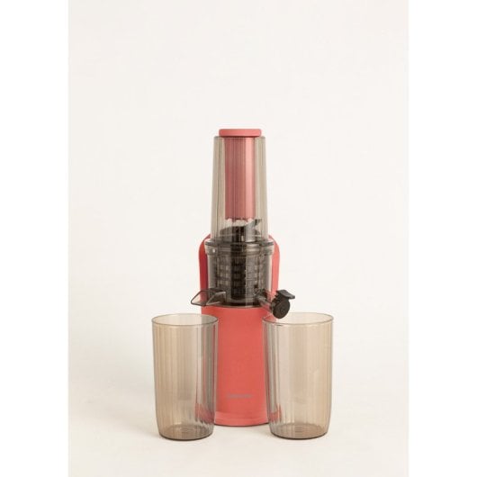 Licuadora Create Extracción Lenta 150W Motor DC 2 Jarras 500ml Reverse Compacta