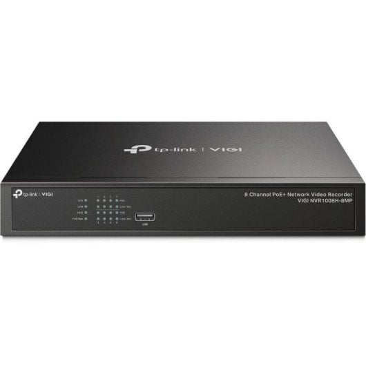 Registratore NVR per Telecamera IP TP-Link VIGI NVR1008H-8MP 8 canali 4K 10TB HDD PoE+ Ethernet