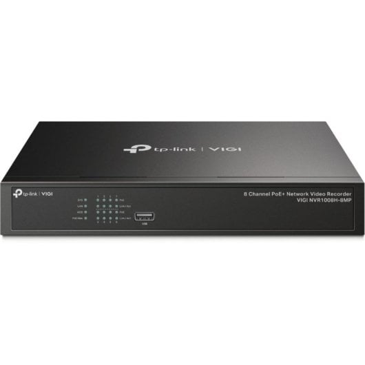 Registratore NVR per Telecamera IP TP-Link VIGI NVR1008H-8MP 8 canali 4K 10TB HDD PoE+ Ethernet