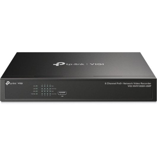 Registratore NVR per Telecamera IP TP-Link VIGI NVR1008H-8MP 8 canali 4K 10TB HDD PoE+ Ethernet