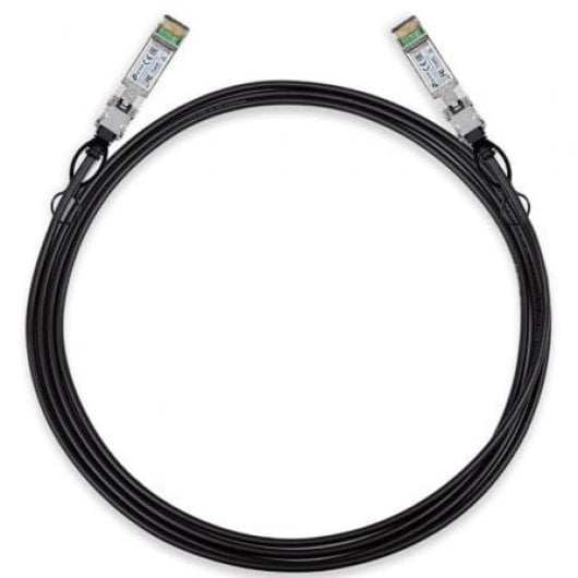 Cable SFP+ TP-Link TL-SM5220-3M 10 Gbps 3m Cobre Plateado Doble Eje Negro