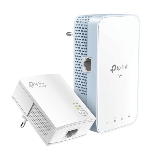 Adaptador Powerline TP-Link TL-WPA1000 KIT 1000 Mbit/s IEEE 1901 Wi-Fi 5 Enchufe Integrado