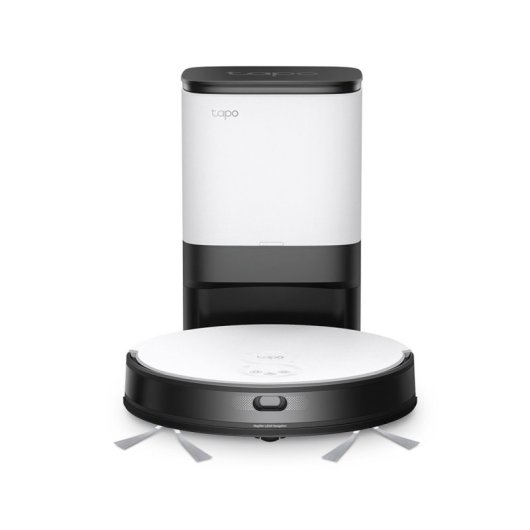 Robot Aspirador TP-Link Tapo RV20 Mop Plus Com Base Autolimpeza, Mopa e Escova Dupla