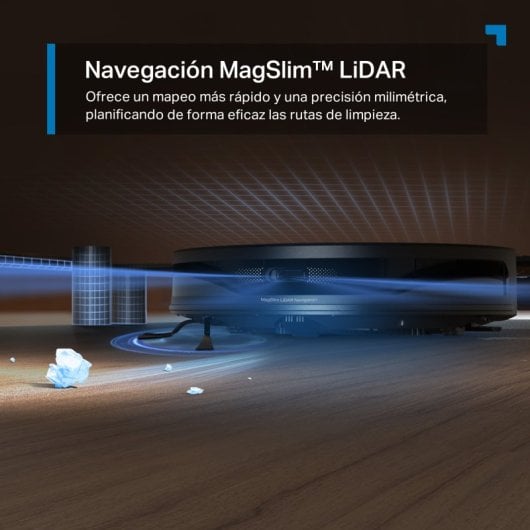 Robot Aspirador TP-Link Tapo RV20 Max mopa integrada 5300Pa Navegación LiDAR WiFi