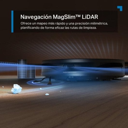 Robot Aspirapolvere e Lavapavimenti TP-Link Tapo RV20 Max Navigazione LiDAR 5.300 Pa Controllo Vocale