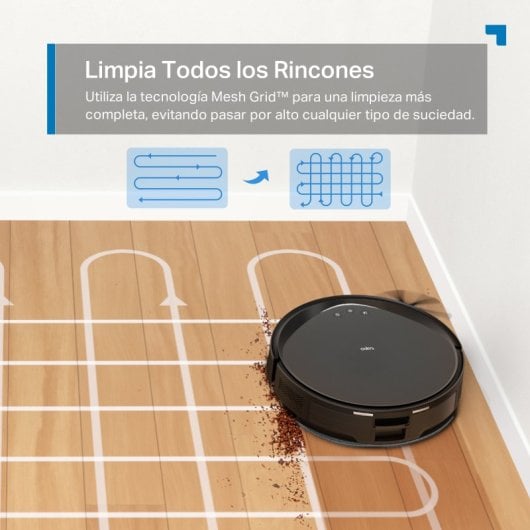 Robot Aspirador TP-Link Tapo RV20 Max mopa integrada 5300Pa Navegación LiDAR WiFi